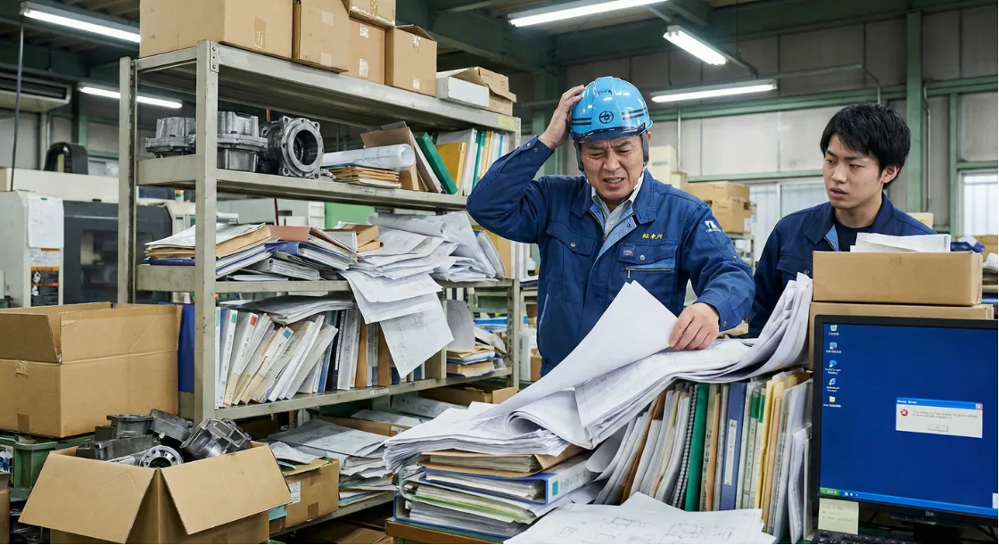 図面が見つからない…製造業の現場で起こるトラブルと解決策